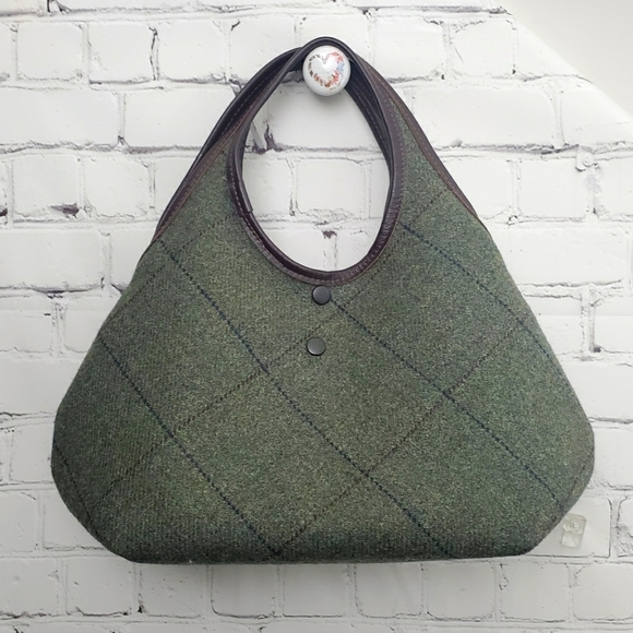 Scotland Lovat Tweed Handbag - Picture 3 of 8
